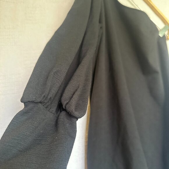 Free People Zoya one shoulder shift dress Sz M - Picture 5 of 8